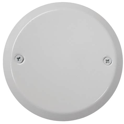 junction box cap|junction box cover with knockout.